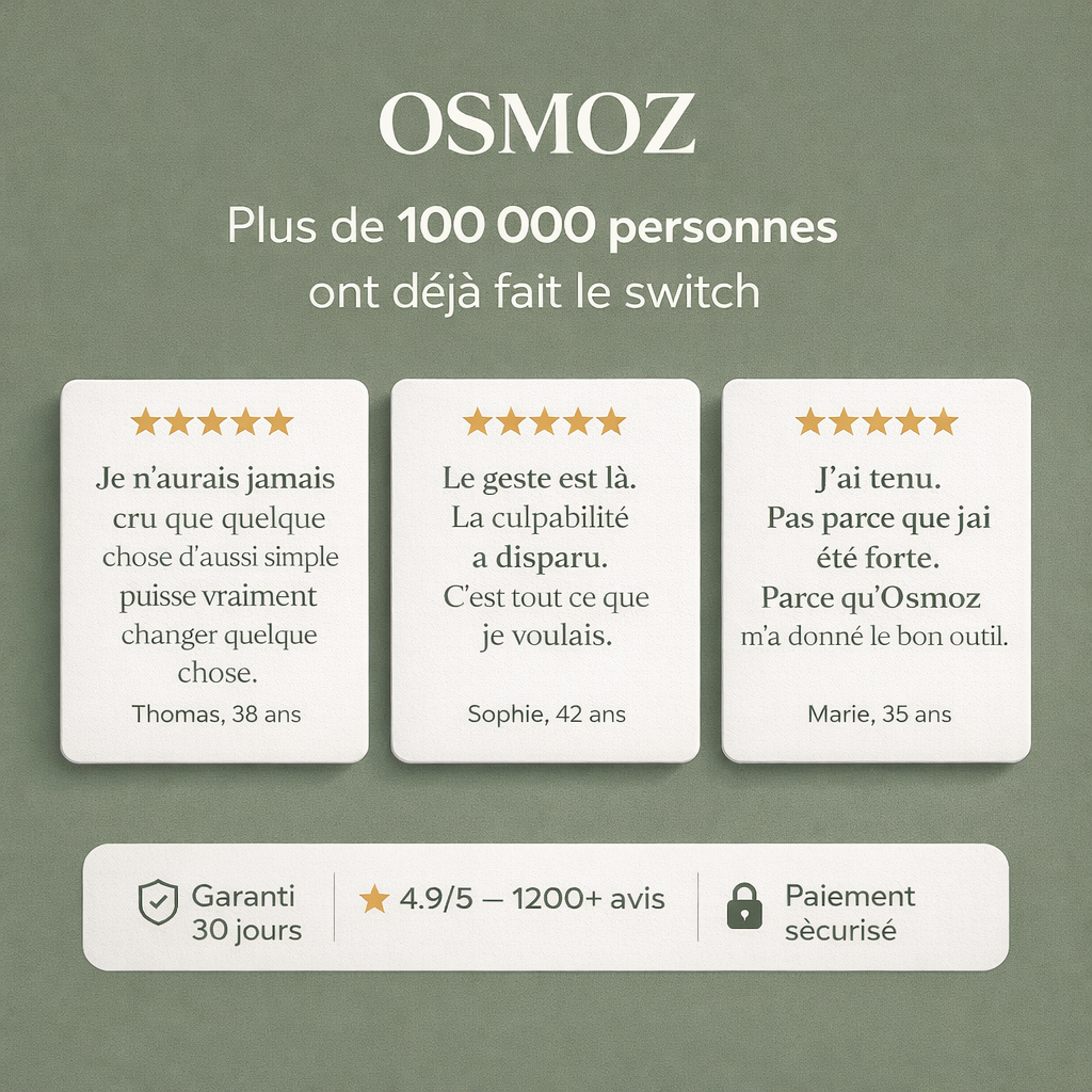 Osmoz - Le rituel sans l'addiction